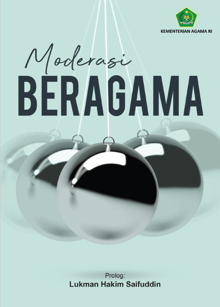 Sampul Buku Moderasi Beragama