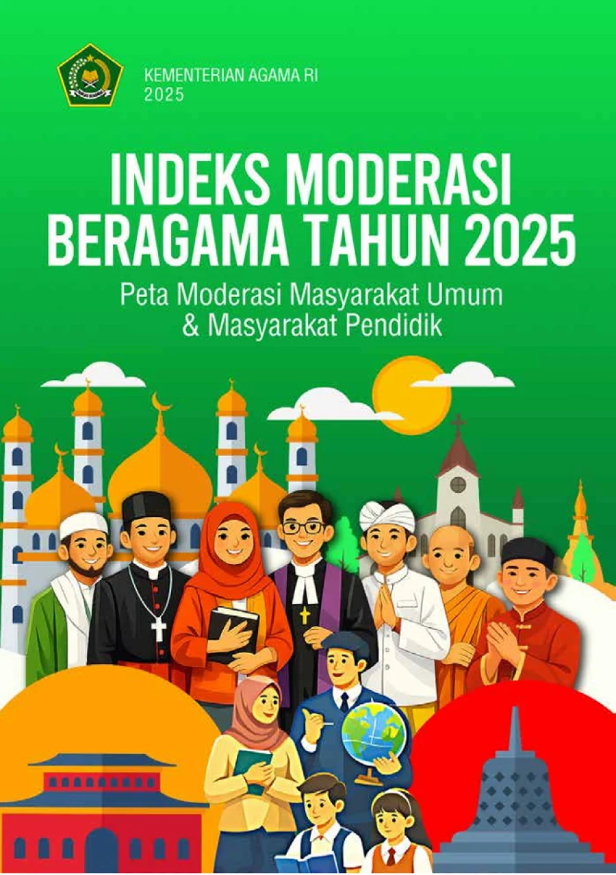 Sampul Indeks Moderasi Beragama Tahun 2025